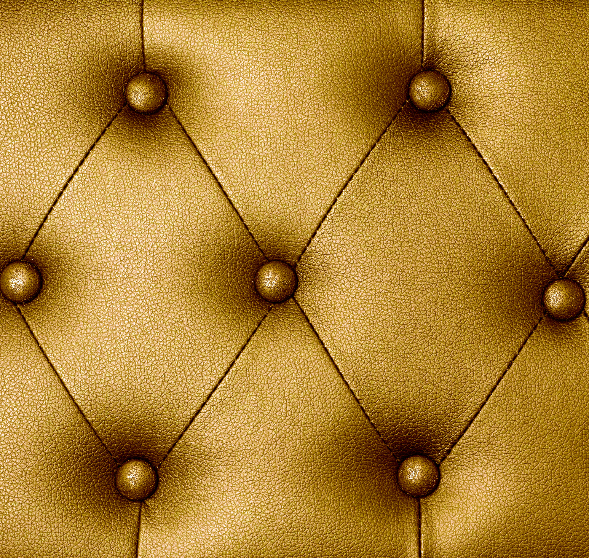 Gold upholstery leather background